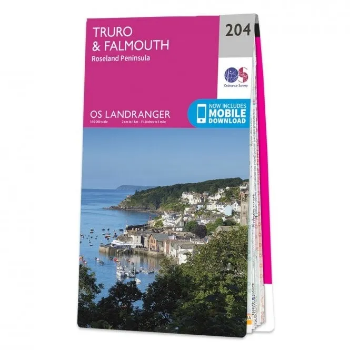 Ordnance Survey Landranger 1:50 000 - 204 - Truro & Falmouth