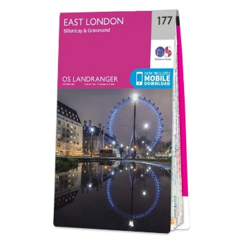 Ordnance Survey Landranger 1:50 000 - 177 - East London