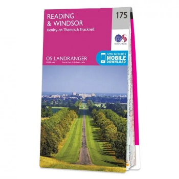 Ordnance Survey Landranger 1:50 000 - 175 - Reading & Windsor