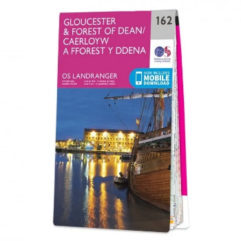 Ordnance Survey Landranger 1:50 000 - 162 - Gloucester & Forest of Dean