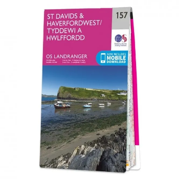 Ordnance Survey Landranger 1:50 000 - 157 - St.Davids & Haverfordwest