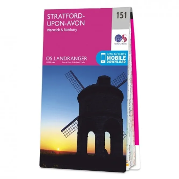 Ordnance Survey Landranger 1:50 000 - 151 - Stratford-upon-Avon