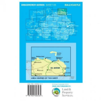Ordnance Survey of Northern Ireland Discoverer Map Series 1:50 000 - 5 - Ballycastle