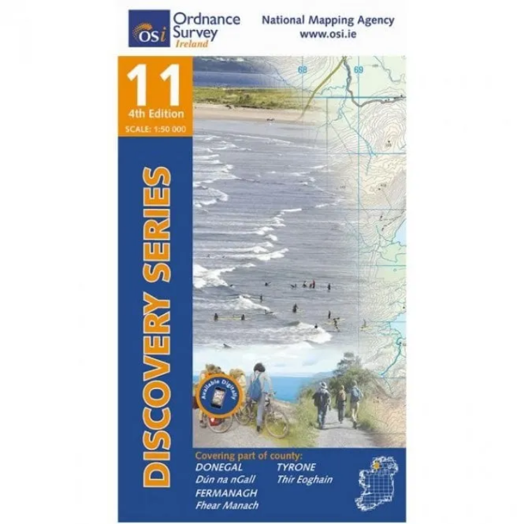 Ordnance Survey of Ireland Discovery Series 1:50 000