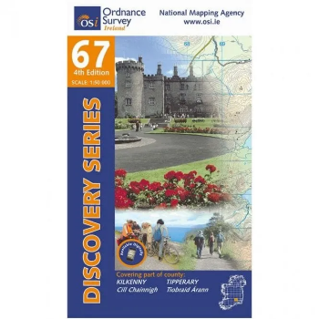 Ordnance Survey of Ireland Discovery Series 1:50 000 - 67 - Kilkenny Tipperary 