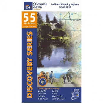 Ordnance Survey of Ireland Discovery Series 1:50 000 - 55 - Kildare Laois