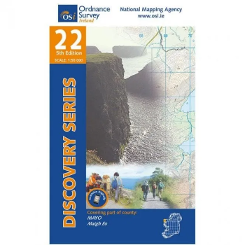 Ordnance Survey of Ireland Discovery Series 1:50 000 - 22 - Mayo Belmullet