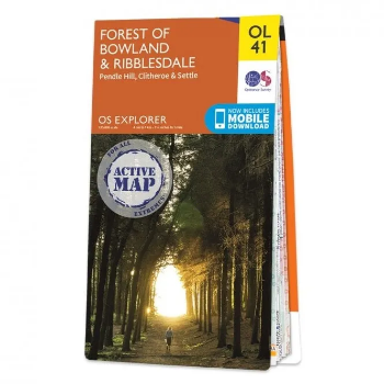 Ordnance Survey Explorer Outdoor Leisure 1:25 000 Laminated - OL41 - Forest of Bowland & Ribblesdale