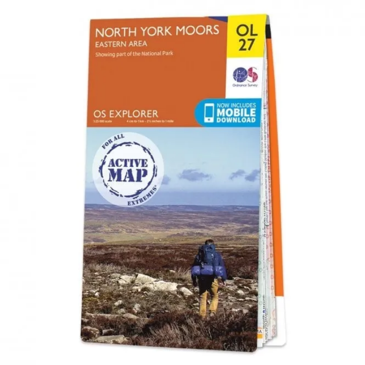 Ordnance Survey Explorer Outdoor Leisure 1:25 000 Laminated - OL27 - North York Moors