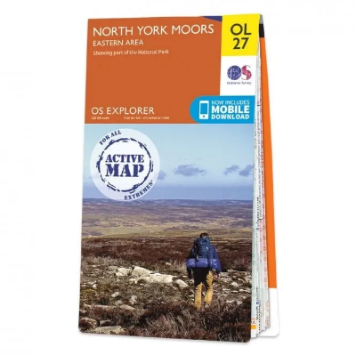 Ordnance Survey Explorer Outdoor Leisure 1:25 000 Laminated - OL26 - North York Moors - Western Area