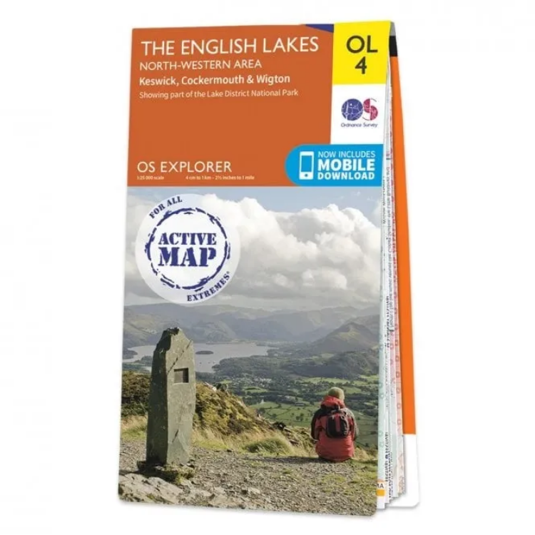 Ordnance Survey Explorer Outdoor Leisure 1:25 000 Laminated Map