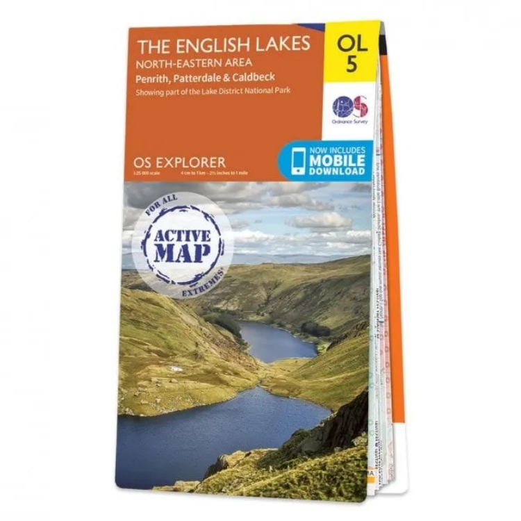 Ordnance Survey Explorer Outdoor Leisure 1:25 000 Laminated Map