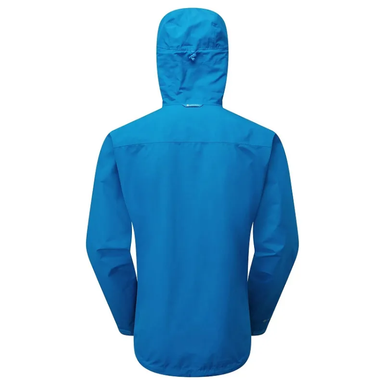 Montane Men's Spirit Waterproof Jacket in Electric Blue