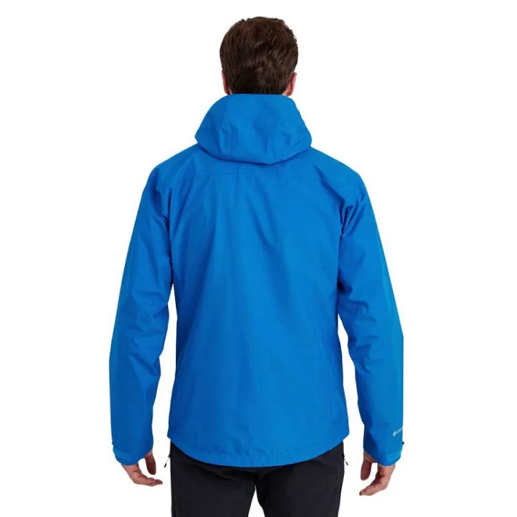 Montane Men's Spirit Waterproof Jacket in Electric Blue
