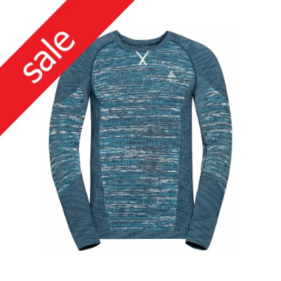 Odlo Men's BLACKCOMB Baselayer Top - sale - sapphire