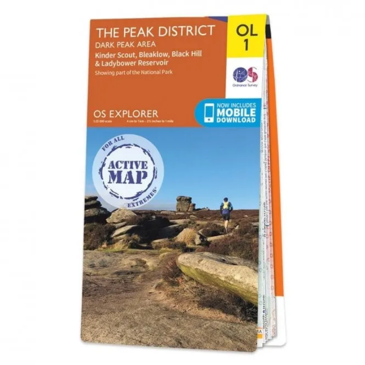 Ordnance Survey Explorer Outdoor Leisure 1:25 000