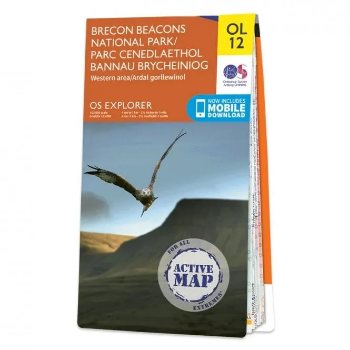 Ordnance Survey Explorer Outdoor Leisure 1:25 000 - OL12 - Brecon Beacons National Park - Western Area