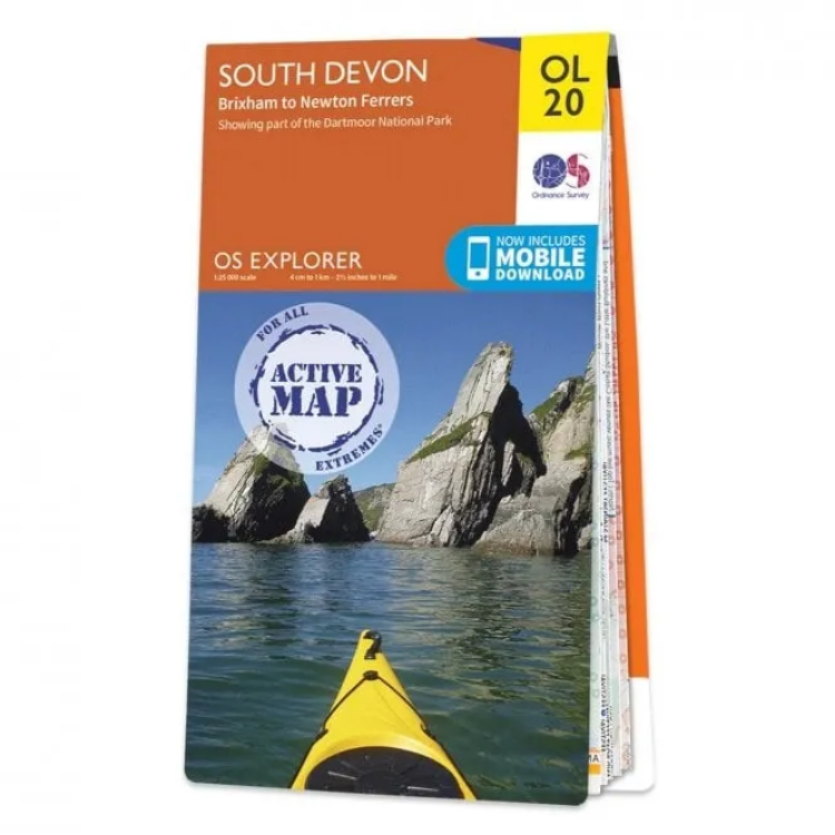 Ordnance Survey Explorer Outdoor Leisure 1:25 000 - OL20 - South Devon