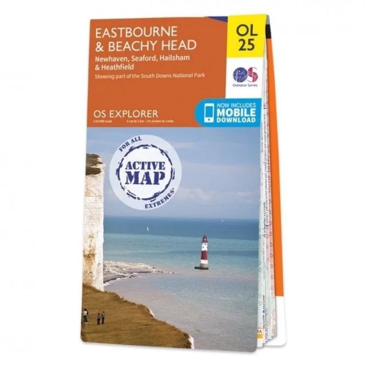 Ordnance Survey Explorer Outdoor Leisure 1:25 000 - OL25 - Eastbourne & Beachy Head