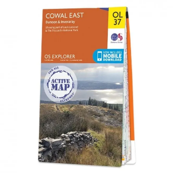 Ordnance Survey Explorer Outdoor Leisure 1:25 000 - OL37 - Cowal East