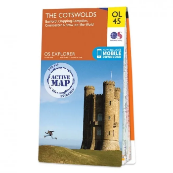Ordnance Survey Explorer Outdoor Leisure 1:25 000 - OL45 - The Cotswolds
