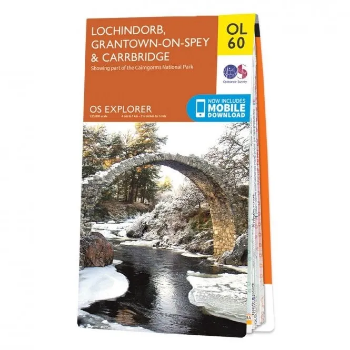 Ordnance Survey Explorer Outdoor Leisure 1:25 000 - OL60 - Lochindorb, Grantown-on-Spey & Carrbridge
