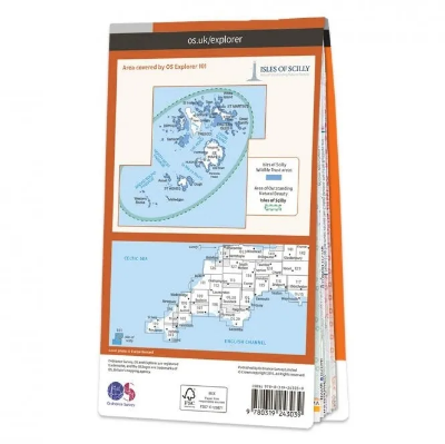 Ordnance Survey Explorer 1:25 000 Laminated