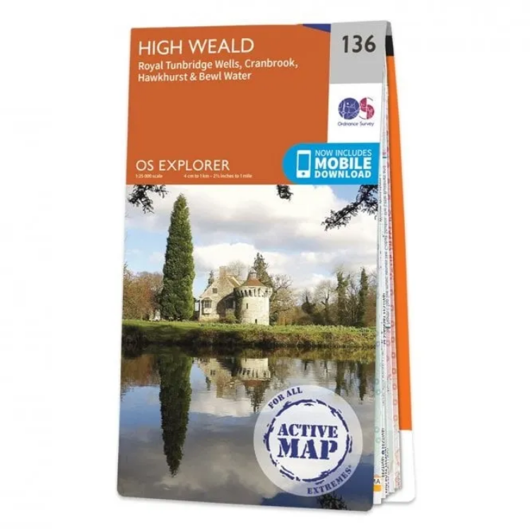 Ordnance Survey Explorer 1:25 000 Laminated