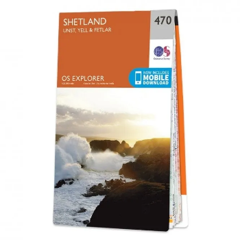 Ordnance Survey Explorer 1:25 000 - 470 - Shetland Unst