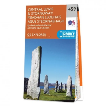 Ordnance Survey Explorer 1:25 000 - 459 - Central Lewis & Stornoway