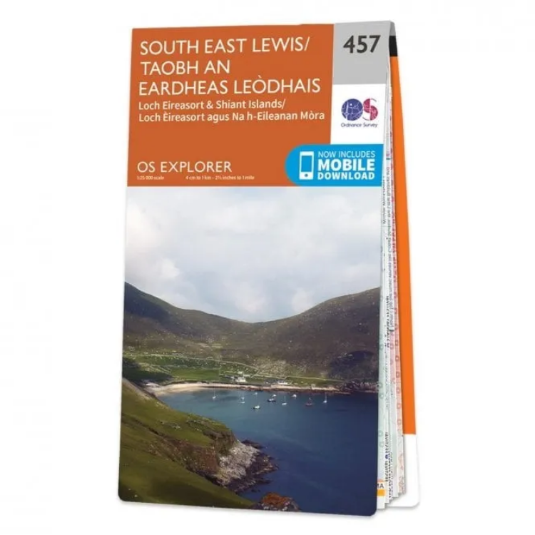 Ordnance Survey Explorer 1:25 000 - 457 - South East Lewis