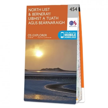 Ordnance Survey Explorer 1:25 000 - 454 - North Uist & Berneray