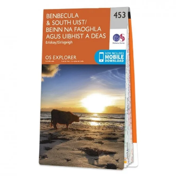 Ordnance Survey Explorer 1:25 000 - 453 - Benbecula & South Uist