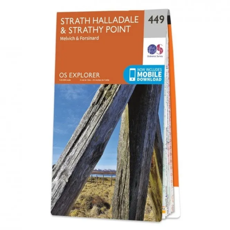 Ordnance Survey Explorer 1:25 000 - 449 - Strath Halladale
