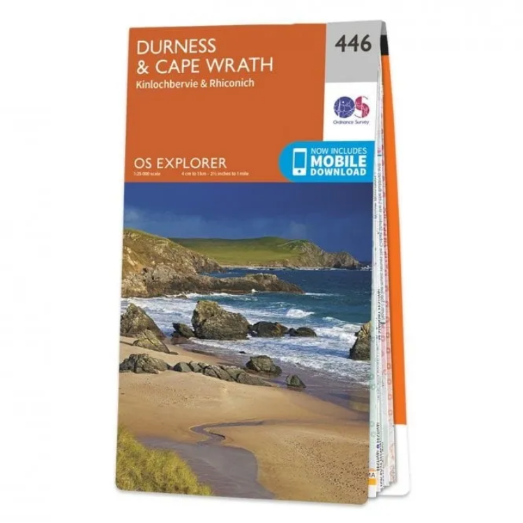 Ordnance Survey Explorer 1:25 000 - 446 - Durness & Cape Wrath