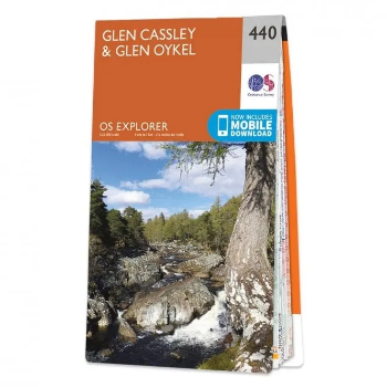 Ordnance Survey Explorer 1:25 000 - 440 - Glen Cassley