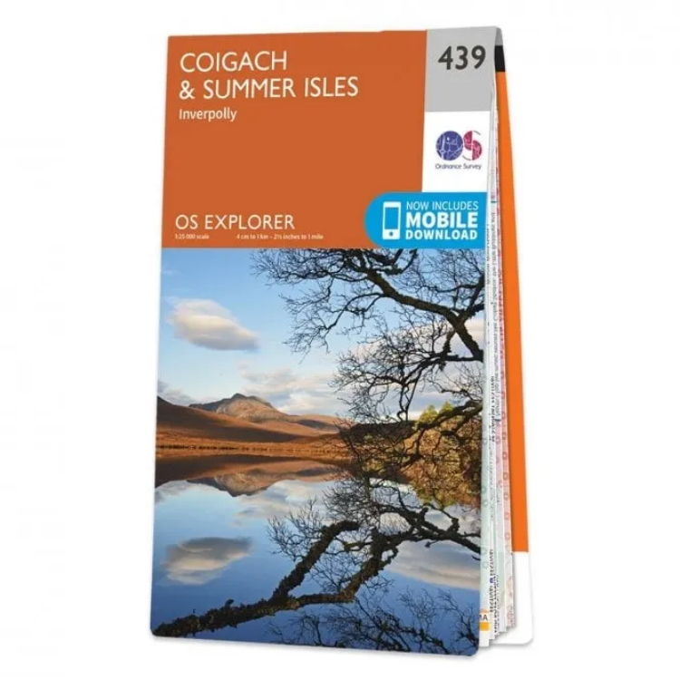 Ordnance Survey Explorer 1:25 000 - 439 - Coigach & Summer Isles