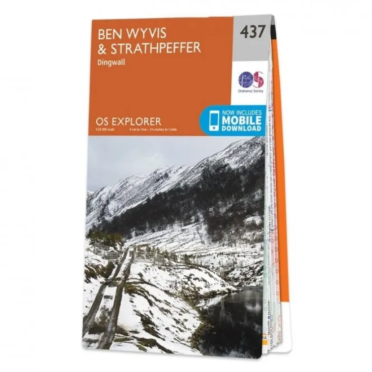 Ordnance Survey Explorer 1:25 000 - 437 - Ben Wyvis