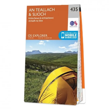 Ordnance Survey Explorer 1:25 000 - 435 - An Teallach & Slioch