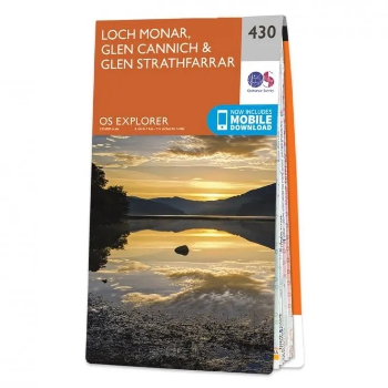 Ordnance Survey Explorer 1:25 000 - 430 - Loch Monar