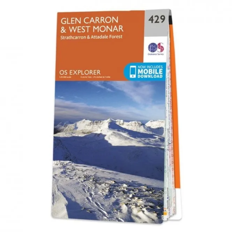 Ordnance Survey Explorer 1:25 000 - 429 - Glen Carron
