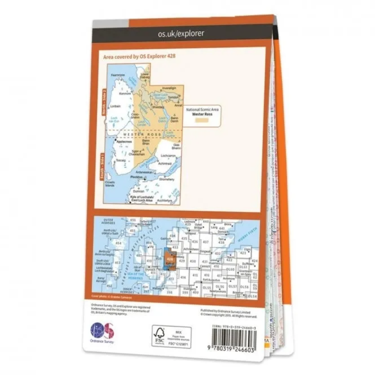 Ordnance Survey Explorer 1:25 000 - 428 - Kyle of Lochalsh
