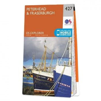 Ordnance Survey Explorer 1:25 000 - 427 - Peterhead