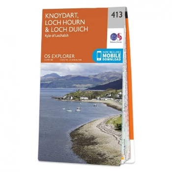 Ordnance Survey Explorer 1:25 000 - 413 - Knoydart Loch Hourn