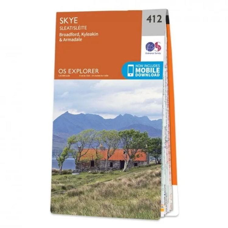 Ordnance Survey Explorer 1:25 000 - 412 - Skye Sleat