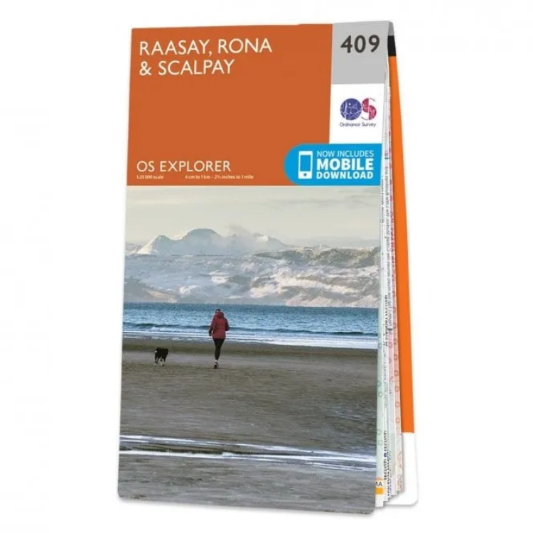 Ordnance Survey Explorer 1:25 000 - 409 - Raasay
