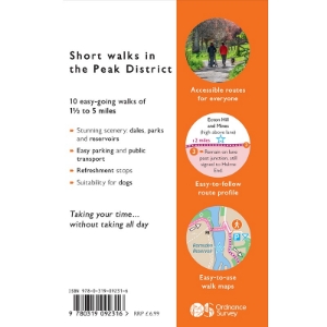 Ordnance Survey Short Walks Made Easy - Peak District