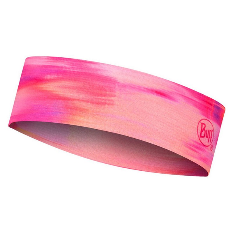 Buff Coolnet UV Slim Headband in Sishpink Fluor