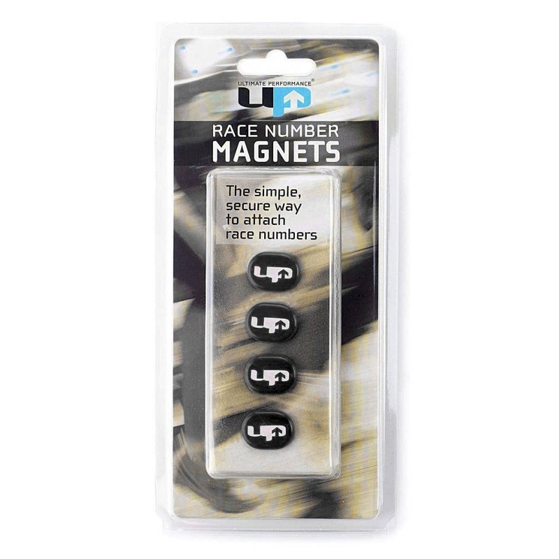 Ultimate Performance Race Number Magnets in Black