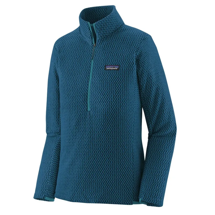 Patagonia Women's R1 Air Zip Neck - Lagom Blue